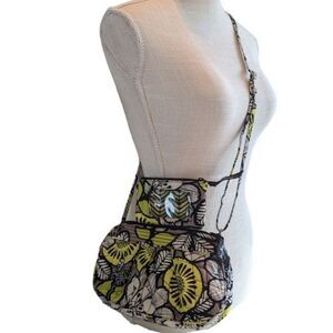 Vera Bradley‎ Frannie Beroqie Shoulder Crossbody Bag with ID Coin Wallet